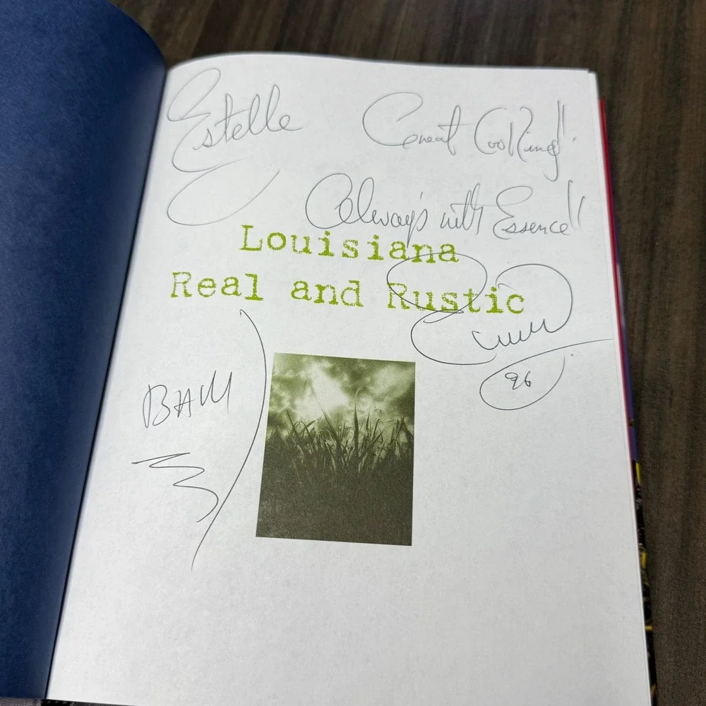 Emeril Lagasse Louisiana Real‎ & Rustic Signed Cookbook Recipes